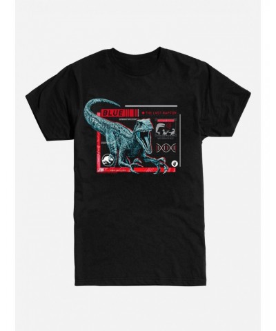 Jurassic World Blue The Last Raptor T-Shirt $6.88 T-Shirts