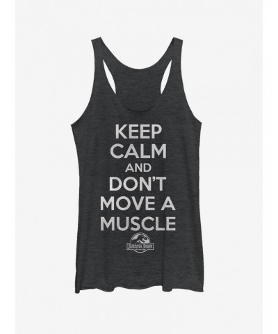 Keep Calm and Don't Move a Muscle Girls Tank $7.46 Tanks