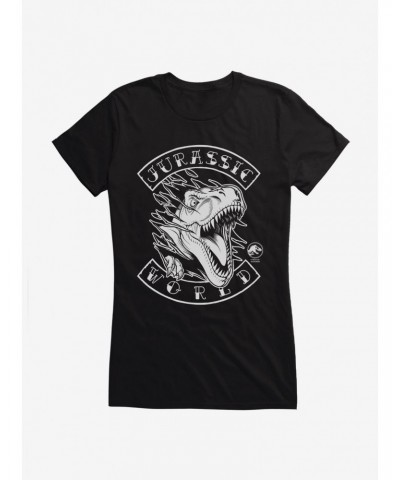 Jurassic World Banner Girls T-Shirt $8.17 T-Shirts